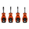 Sada šroubováků 4 ks Kraft&Dele, ploché a křížové