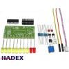 Stavebnice indikátoru vybuzení 10× LED 5 mm, 12 V