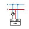 Regulátor LED osvětlení Elektrobock DR4-LED-IR, dotykový a IR, 230 V