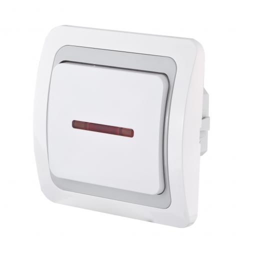 Regulátor LED osvětlení Elektrobock DR4-LED-IR, dotykový a IR, 230 V