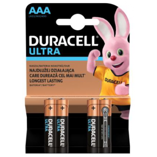 Duracell Ultra AAA (LR03) 2400 cena za balení 4 ks