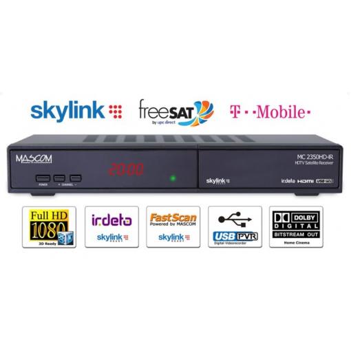 Satelitní přijímač MASCOM MC 2350 HD IR