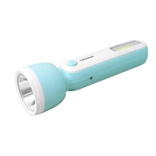 LED svítilna TIROSS TS-1854, 3 W, 3,7 V, 1200 mAh, zelená