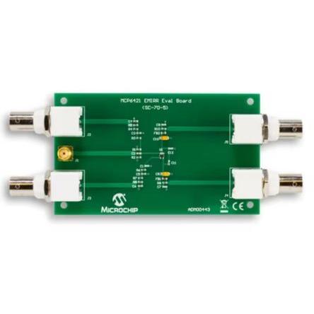 Vývojová sada pro analogové obvody ADM00443 MCP6421 a MCP6411 EMIRR Eval Board MCP6421 Vyhodnocovací deska, pro použití