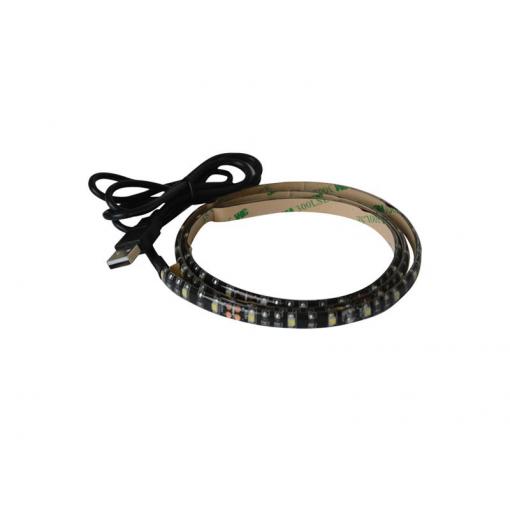 LED pásek s USB GETI GLS34W, 90 cm, teplá bílá