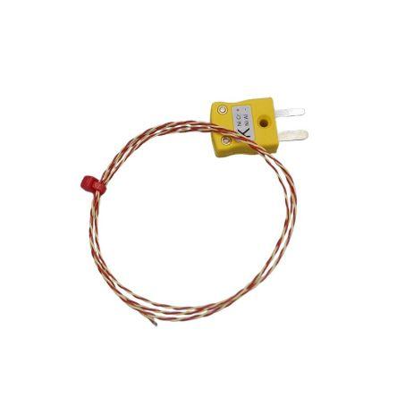 Termočlánek RS PRO typ K Perfluoralkoxyalkan 0.3 m sonda, -75 °C 7 mm na 250 °C RoHS, ANSI MC96.1 RS PRO