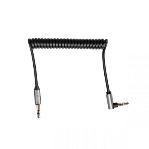 Kabel Jack 3,5mm konektor/Jack 3,5mm konektor 1,8m KRUGER & MATZ KM1243 Basic spirálový