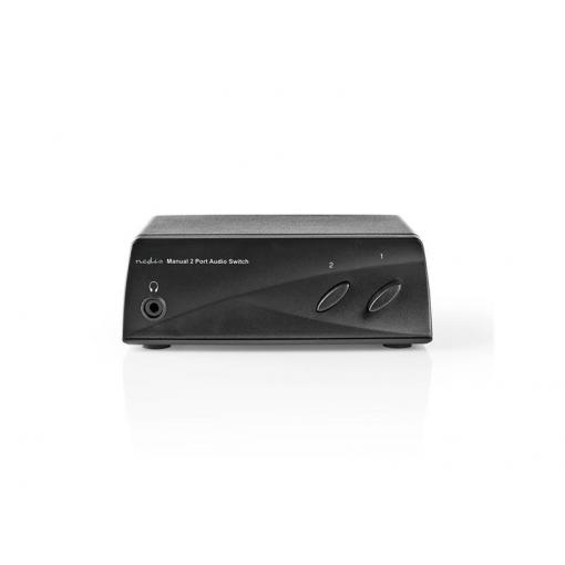 Přepínač 2x Cinch/Cinch NEDIS ASWI2402BK