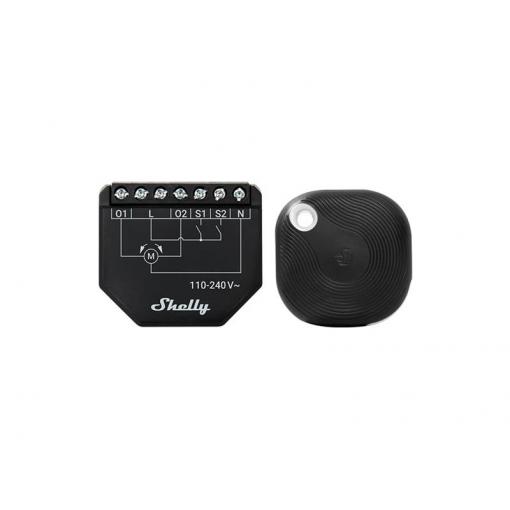 Smart ovladač žaluzií a rolet SHELLY Shutter + BLU Button Tough 1 WiFi