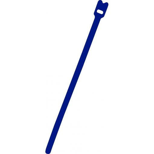 FASTECH® kabelový manažer na suchý zip ke spojování háčková a flaušová část (d x š) 200 mm x 7 mm modrá 100 ks