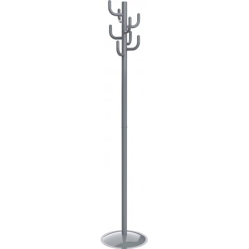 Maul stojanový věšák 9402682 MAULpolaris Lite Počet háků: 8 (š x v x h) 36.5 x 177 x 36.5 cm ocel šedá 1 ks