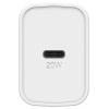 Otterbox Wall USB nabíječka, Rychlonabíječka, bez kabelu, 1x USB-C®, 20 W, Dodávka energie, Power Delivery 3.0, bílá