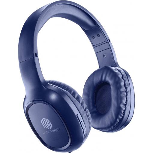 Cellularline Headset otevřená (On Ear) Bluetooth®, Bez kabelu, kabelová modrá regulace hlasitosti, dotykové ovládání