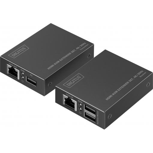 Digitus DS-55357 HDMI™, HDMI® vstup, USB, USB-A, USB 1.1, RJ45 HDMI extender přes síťový kabel RJ45 40 m