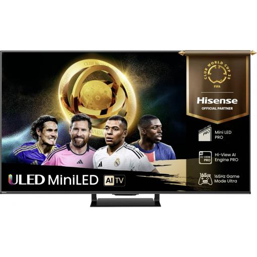 Hisense 55U7Q PRO LED TV, 139 cm 55 palec, E (A - G), DVB-T2, DVB-C, DVB-S2, UHD, Smart TV, WLAN, černá