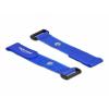 Delock kabelový manažer na suchý zip (d x š) 190 mm x 25 mm modrá 5 ks