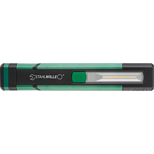 Stahlwille 77490019 LED akumulátorová ruční svítilna 1000 lm, magnet, otočný háček, 7h doba svícení Třída energetické účinnosti 2021 n.rel.