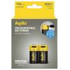 Aqiila Akku speciální akumulátor CR-123A Li-Ion 3 V 750 mAh 2 ks