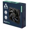 Arctic P14 Pro PC větrák s krytem černá