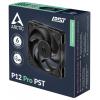 Arctic P12 Pro PST PC větrák s krytem černá