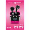 Cellularline Headset do uší (In Ear) Bluetooth®, Bez kabelu růžová, černá Nabíjecí pouzdro, Indikátor nabití, regulace hlasitosti
