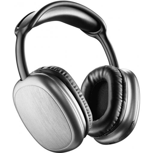 Cellularline Headset uzavřená (Over Ear) Bluetooth®, Bez kabelu, kabelová černá regulace hlasitosti, Vypnutí zvuku mikrofonu