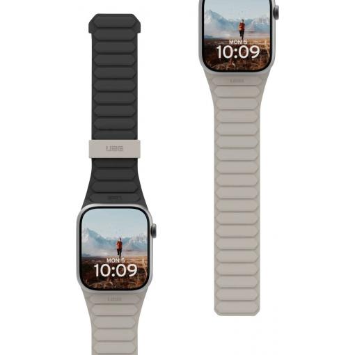 Urban Armor Gear Pathfinder náramek 40 mm, 41 mm, 42 mm uni černá, titan Watch Series 4, Watch Series 5, Watch Series 6, Watch Series 7, Watch Series 8, Watch