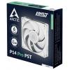 Arctic P14 Pro PST PC větrák s krytem bílá