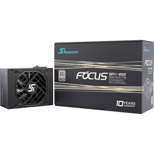 Seasonic FOCUS-SPX-650 PC síťový zdroj 650 W CFX 80 PLUS® Platinum