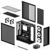 Arctic Xtender midi tower PC skříň, herní pouzdro černá