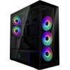 Arctic Xtender Mirror midi tower PC skříň, herní pouzdro černá