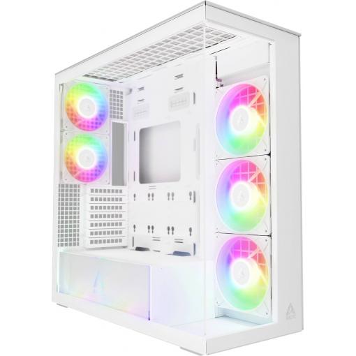 Arctic Xtender midi tower PC skříň, herní pouzdro bílá