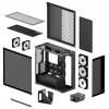 Arctic Xtender midi tower PC skříň, herní pouzdro černá