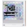 Thermaltake midi tower ATX skříň Sněhobílá