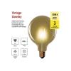 Žárovka LED E27 4,5W G125 bílá teplá EMOS Z58032 Vintage