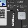 Digitus USB, USB 3.0 kabelový adaptér [1x USB, USB 3.2 Gen 1 (USB 3.0) - 1x RJ45, RJ45 zástrčka] AK-300600-150-S 15 m fóliové stínění, stínění pletivem,