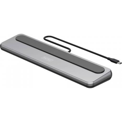 Digitus USB-C® dokovací stanice DA-70919 Vhodné pro značky (dokovací stanice pro notebook): univerzální Podporuje rozlišení 8K při frekvenci 30 Hz (1x) / 4K