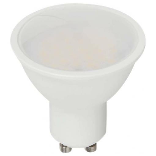 V-TAC 21202-6 SMD LED Energetická třída (EEK2021) F (A - G) GU10 4.5 W = 35 W denní bílá (Ø x v) 50 mm x 80 mm nestmívatelné 1 ks