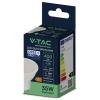 V-TAC 21203-6 SMD LED Energetická třída (EEK2021) F (A - G) GU10 4.5 W = 35 W bílá (Ø x v) 50 mm x 80 mm nestmívatelné 1 ks