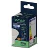 V-TAC 21201-6 SMD LED Energetická třída (EEK2021) F (A - G) GU10 4.5 W = 35 W teplá bílá (Ø x v) 50 mm x 80 mm nestmívatelné 1 ks