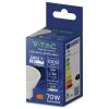 V-TAC 218806 SMD LED Energetická třída (EEK2021) F (A - G) GU10 10 W = 70 W bílá (Ø x v) 50 mm x 80 mm nestmívatelné 1 ks