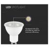 V-TAC 218726 SMD LED Energetická třída (EEK2021) F (A - G) GU10 7.5 W = 70 W teplá bílá (Ø x v) 50 mm x 80 mm nestmívatelné 1 ks