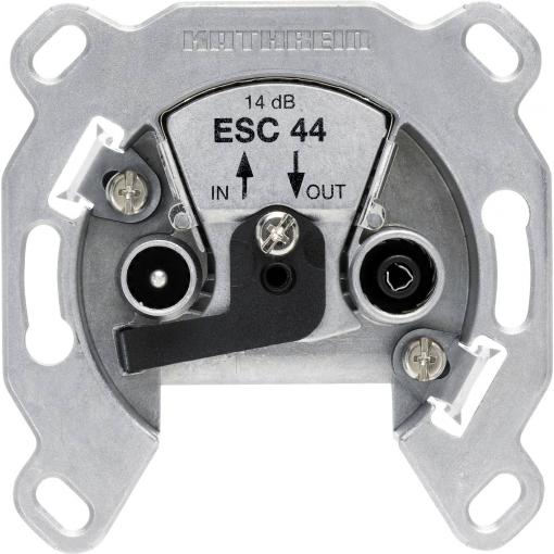 Kathrein ESC 44 anténní zásuvka BK upevnění pomocí šroubů protahovací krabice