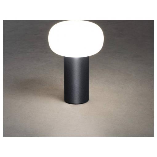 Konstsmide 7826-752 Antibes Akumulátorová stolní LED lampa černá