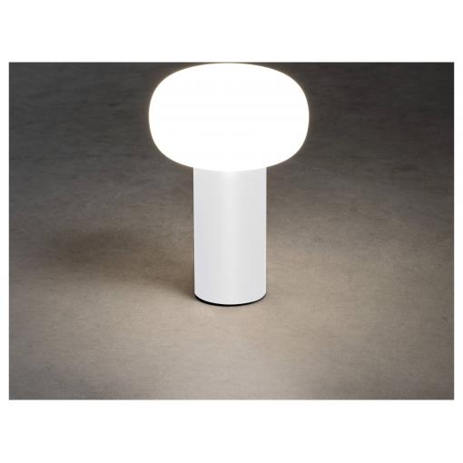 Konstsmide 7826-252 Antibes Akumulátorová stolní LED lampa bílá