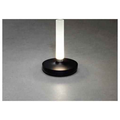 Konstsmide 7827-753 Biarritz Akumulátorová stolní LED lampa teplá bílá až neutrální bílá černá