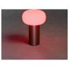 Konstsmide 7826-972 Antibes Akumulátorová stolní LED lampa rezavá