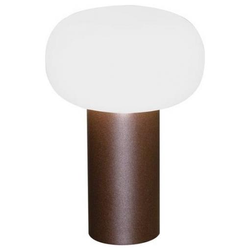 Konstsmide 7826-972 Antibes Akumulátorová stolní LED lampa rezavá