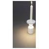 Konstsmide 7833-250 Nantes Akumulátorová stolní LED lampa bílá