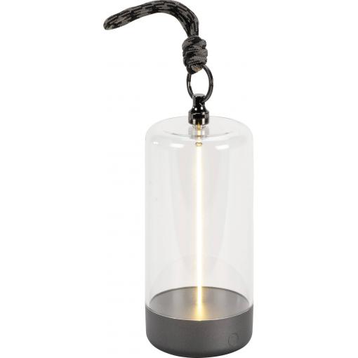 Konstsmide 7849-370 Edison XS Akumulátorová stolní LED lampa teplá bílá tmavě zelená